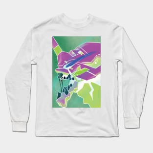 Neon Genisis Evangelion Unit 01 Invert Long Sleeve T-Shirt